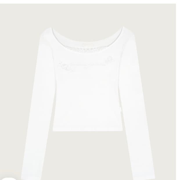 Kleesier Love in Rose Top White