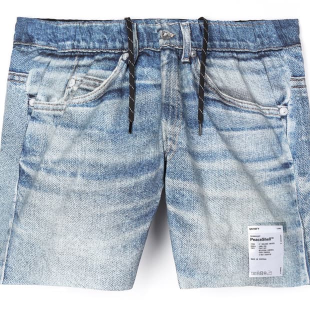 새티스파이 피스쉘 데님 숏츠 M
