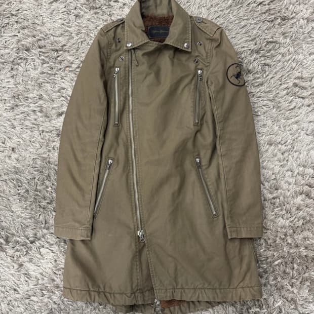 히스테릭글래머 밀리터리 퍼자켓