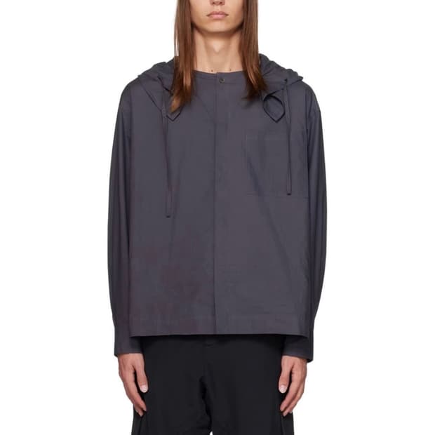 [M] JIYONGKIM 지용킴 후드 셔츠 자켓