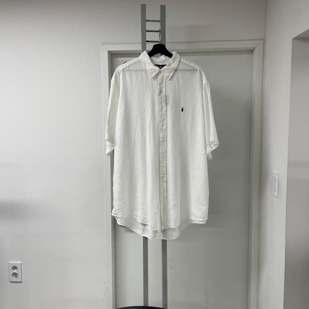 폴로 랄프로렌 반팔 린넨 셔츠 XXL