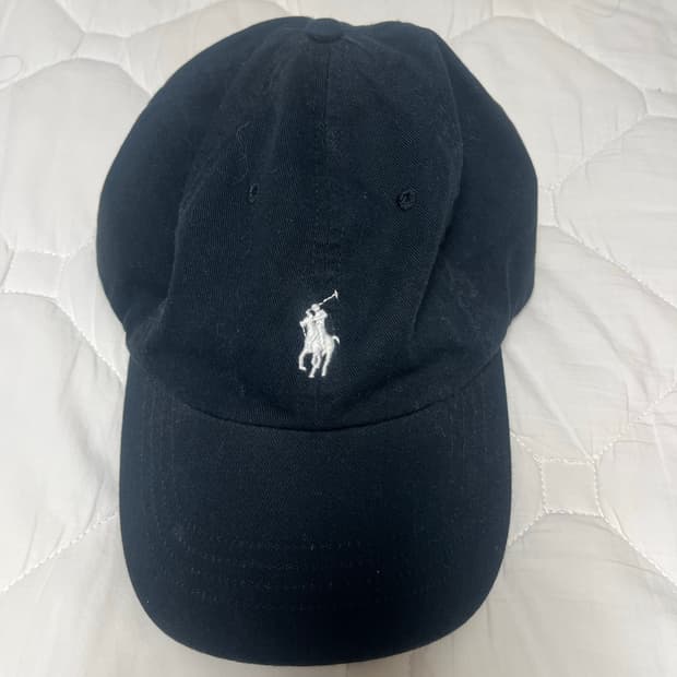 폴로 볼캡 검정