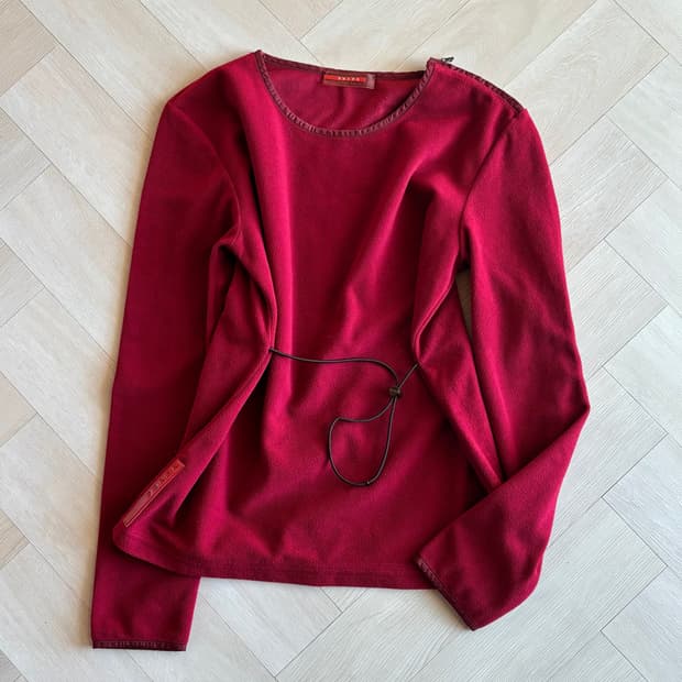 프라다 스포츠 토글 플리스 fw1999