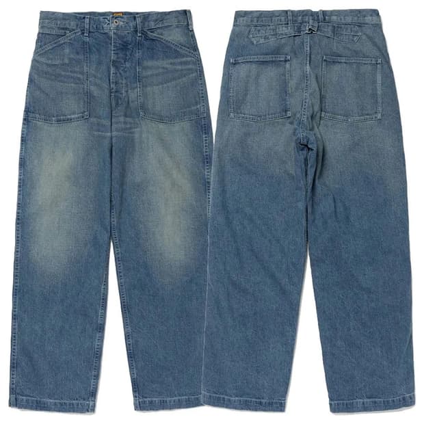 Human Made 배기 데님 팬츠 M