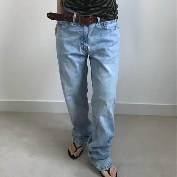 levis 리바이스 514 연청 데님팬츠