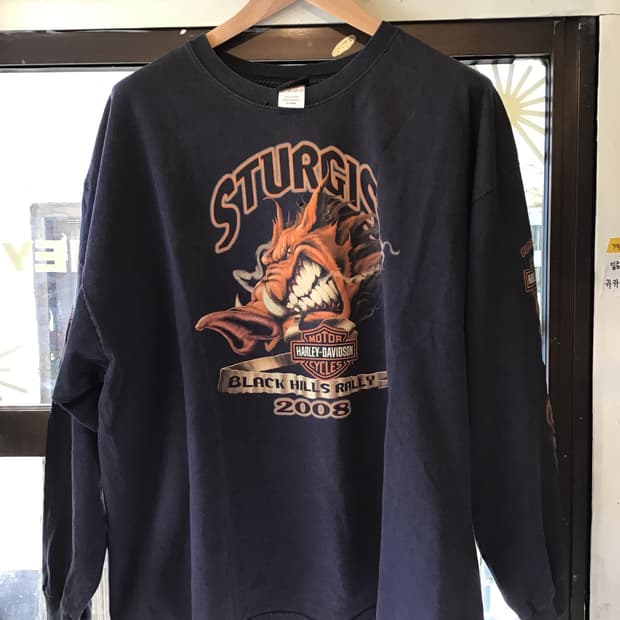 할리데이비슨 2008 플레임 긴팔