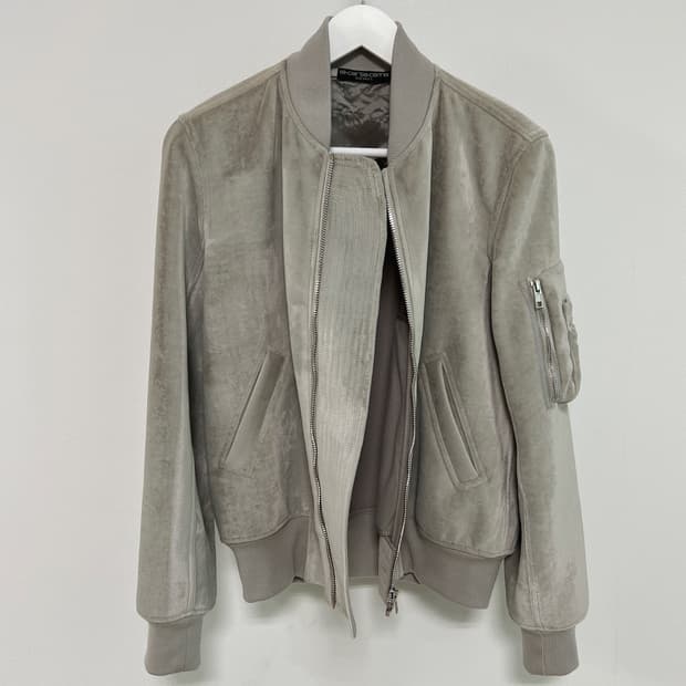 릭오웬스 15FW "SPHINX" 플라이트 블루종 MA-1 자켓 펄