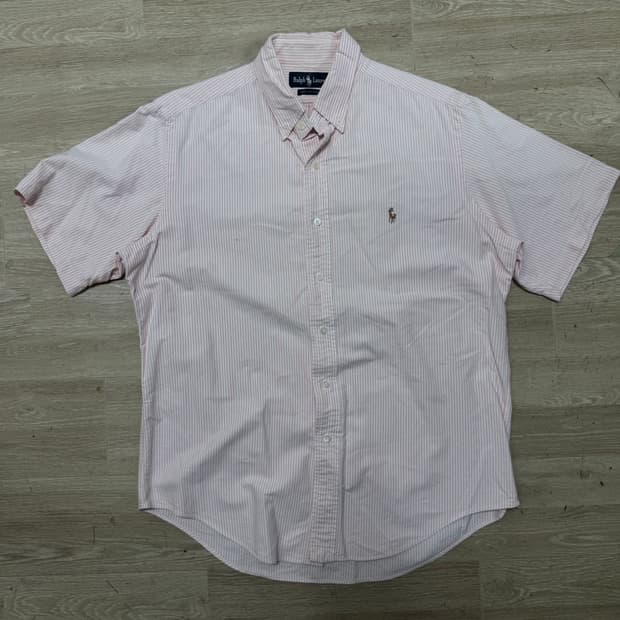 폴로 랄프로렌 스트라이프 반팔 셔츠