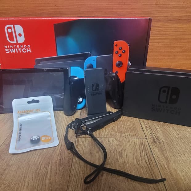 닌텐도 스위치 본체 풀세트 +sd 카드