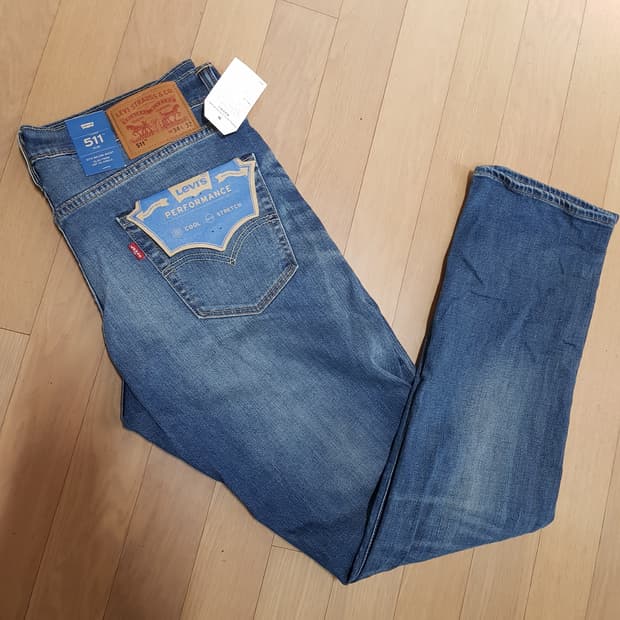 34인치 새옷/ 리바이스 511 / 쿨 슬림스트레치 청바지/ 2-410하