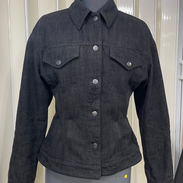 아크네스튜디오 아워글래스 데님 자켓 36size