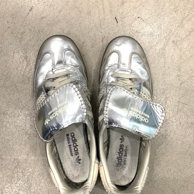아디다스 웨일즈보너 메탈릭실버 285