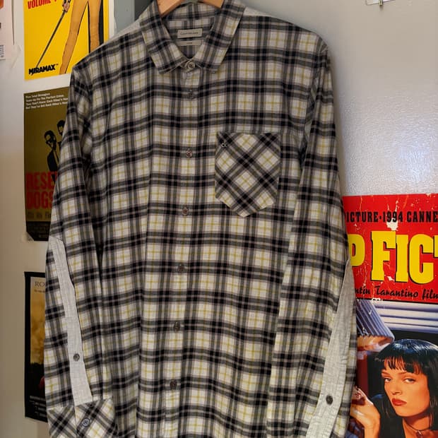 캘빈클라인 타탄체크 셔츠