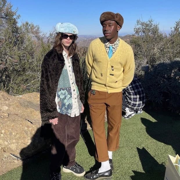 80s IZOD 라코스테 아크릴 가디건 옐로우