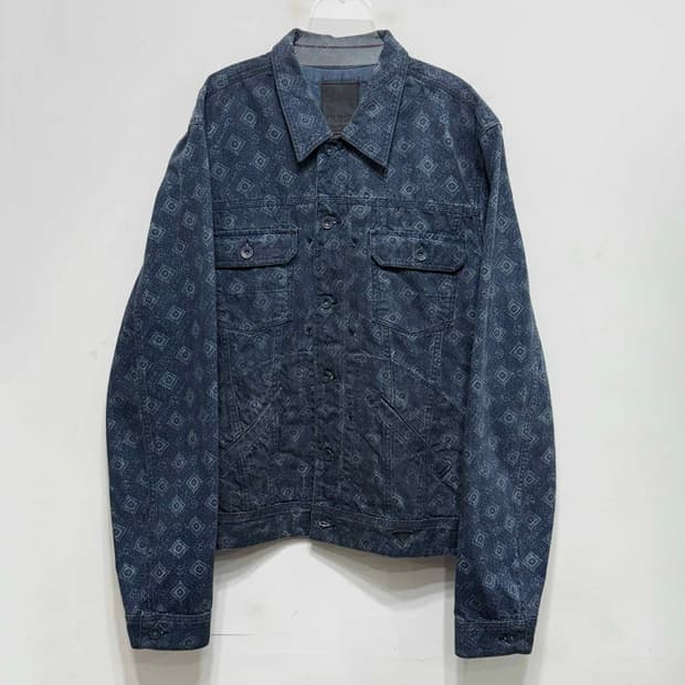 90s 게스 다이아몬드 데님 자켓