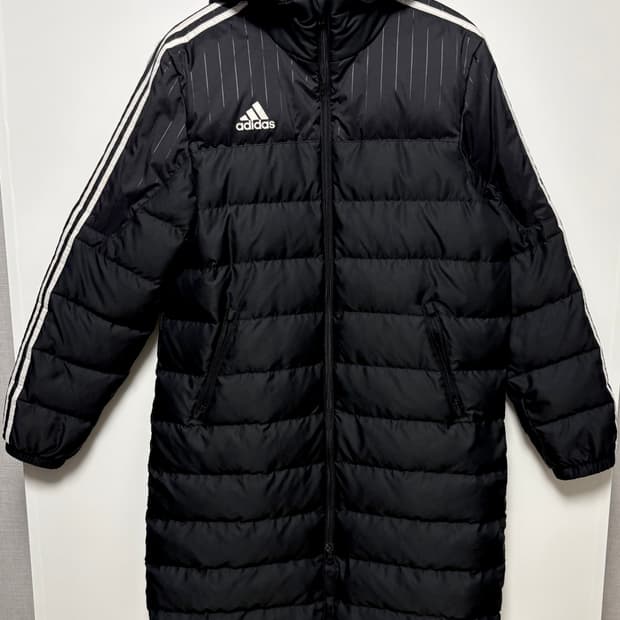 아디다스 남여공용 롱패딩