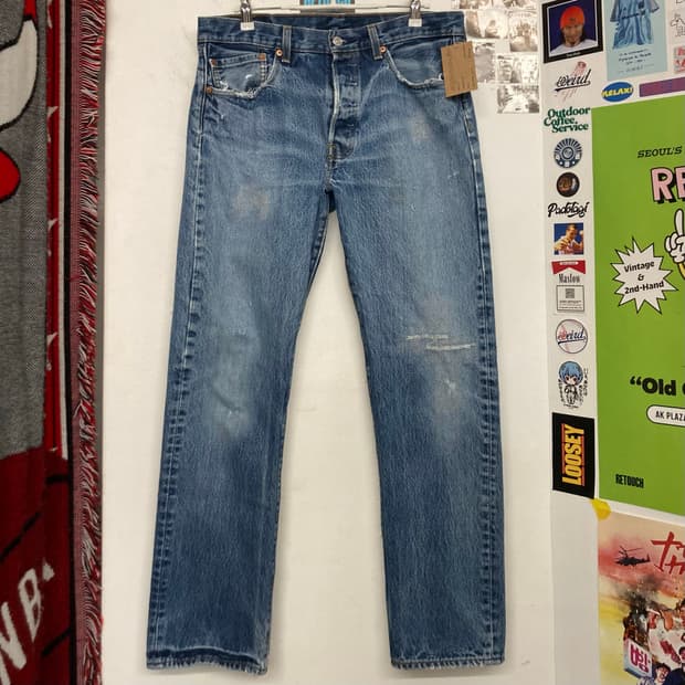 10’s 리바이스 501 미드 블루