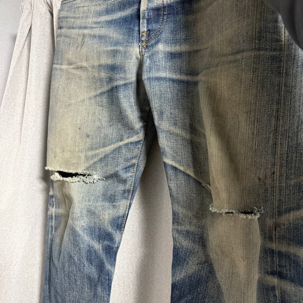 levi's 501xx BIG E 셀비지 데님 팬츠 34x34 