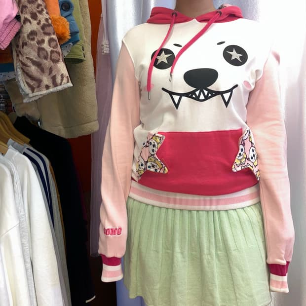 악마 강아지 후드