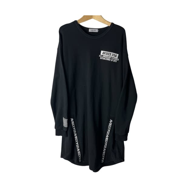[Avirex] 아비렉스 스웻 원피스