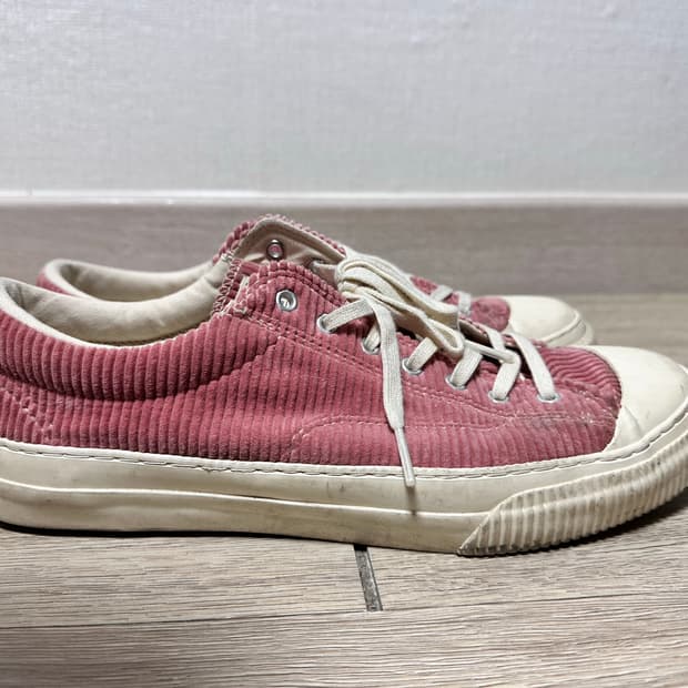 캐치볼x이스트하버서플러스 코듀로이 스니커즈 핑크 (280)