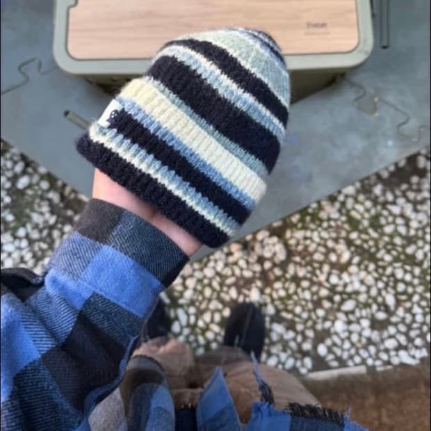 크래커하우스 하우스 비니 블루버블