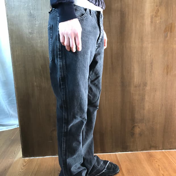 Toga 사이드 지퍼 데님 팬츠 m