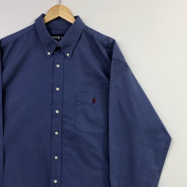 Xxl 폴로 옥스포드 솔리드 셔츠