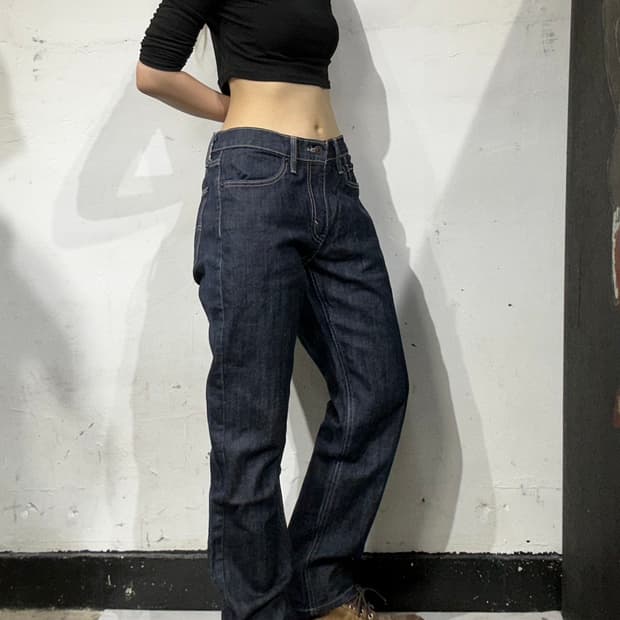 리바이스 541 진청 데님 팬츠 청바지
