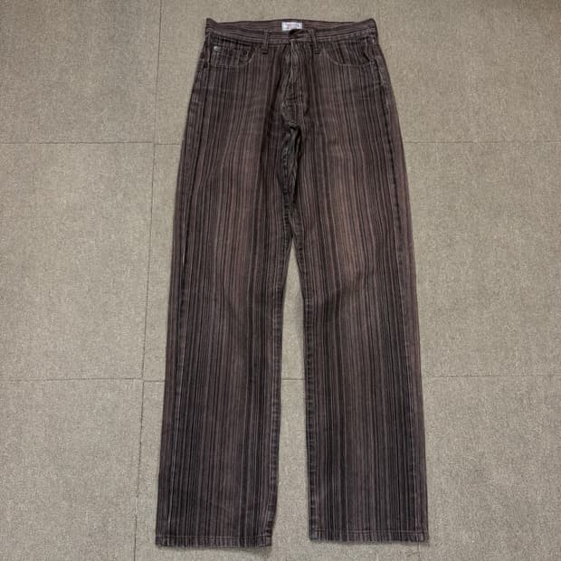 SMITHS AMERICAN 스미스 스트라이프 워싱 데님 