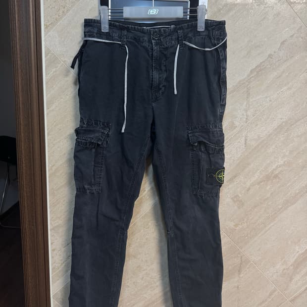 [정품 확인] 스톤아일랜드 조거팬츠 31 남녀공용(구매가 549000)