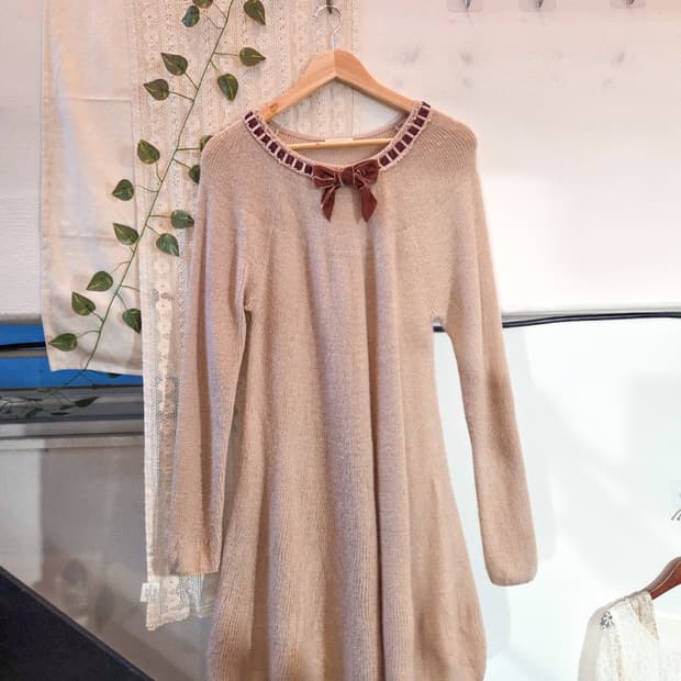 L'est rose 러블리 니트 원피스