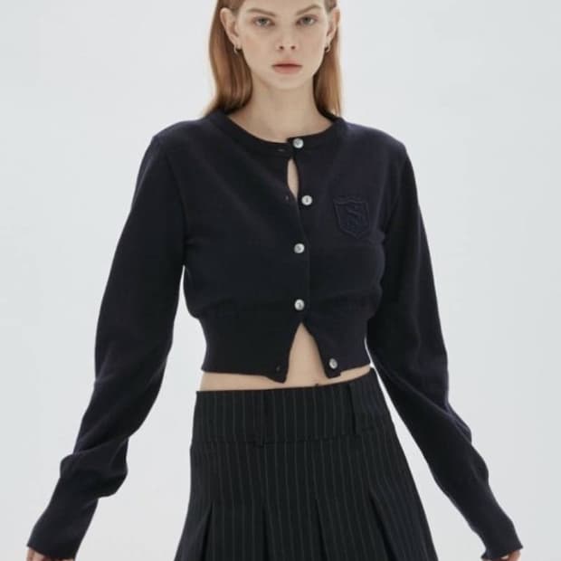 제니 착용 스푸닝 글로니 미니 스커트 s/m