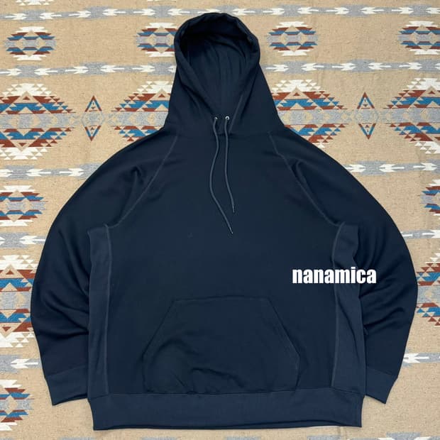 [L][100] 나나미카 후드 풀오버 스웻 다크 네이비 