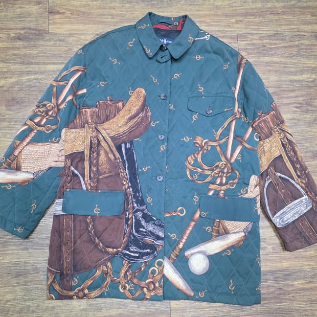 폴로 빈티지퀄팅자켓