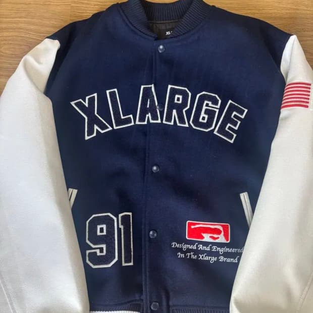 엑스라지 바시티 자켓