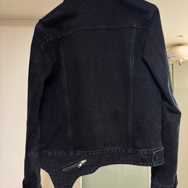 [S] Plasticproduct 트러커 자켓 블랙