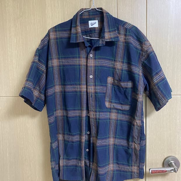 PARTIMENTO 파르티멘토 체크 반팔 M사이즈