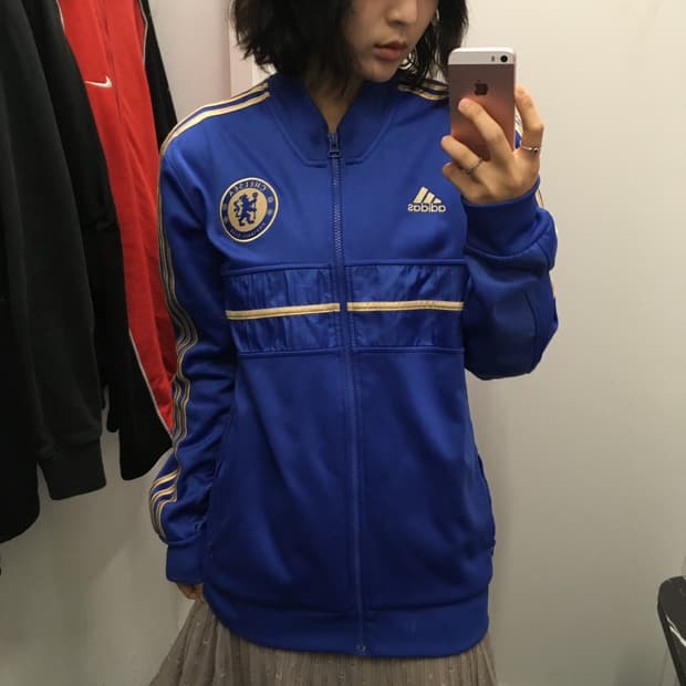 아디다스 첼시 FC 앤섬 트랙탑