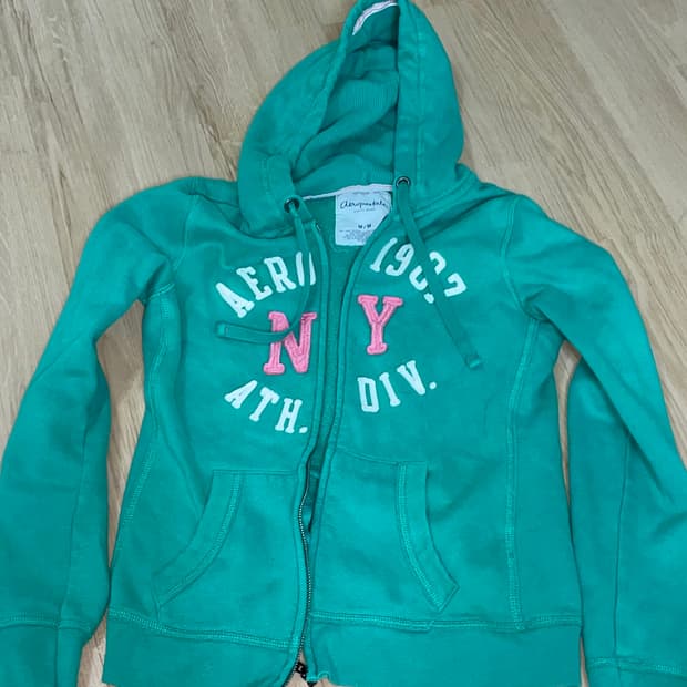 Aéropostale y2k 후드티 민트 그린