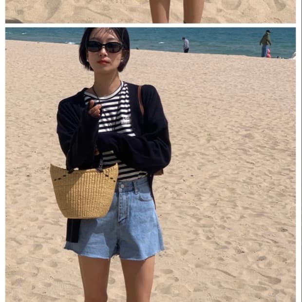 에이치모드 데님쇼츠