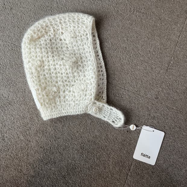 플레따 크로셰 플라워 바라클라바