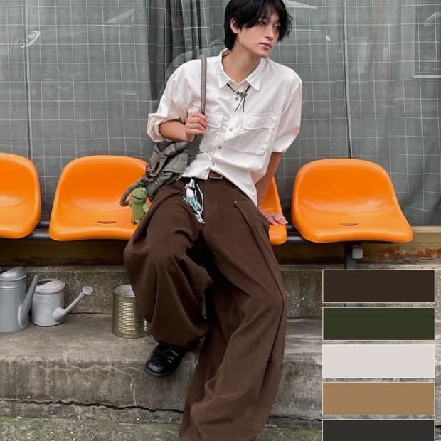 [2] 아이돈워너셀 벌룬 팬츠 블랙