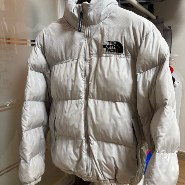 [XL]노스페이스 눕시 온볼자켓 라이트그레이