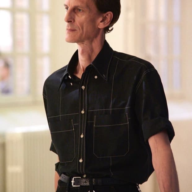 [구해요]르메르 밀리터리 스티치 셔츠 M