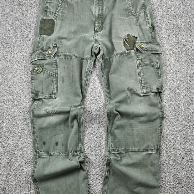 칼하트 립스탑 카고 리페어 워크 팬츠 ( 36 X 34 ) / 9978