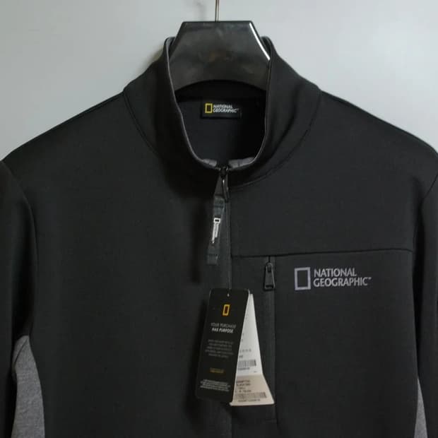 내셔널지오그래픽 미사용 풀집업 자켓 L