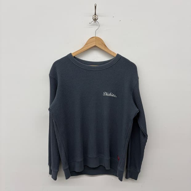 디키즈 와플 긴팔 티셔츠 네이비 남성M