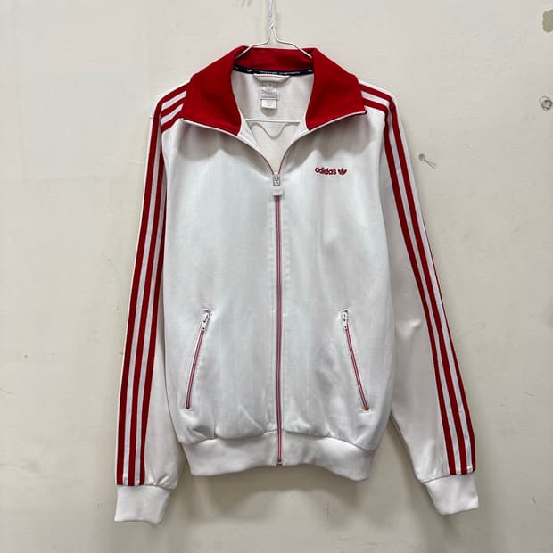 희귀템 아디다스 흰빨 베켄바우어 트랙탑 져지