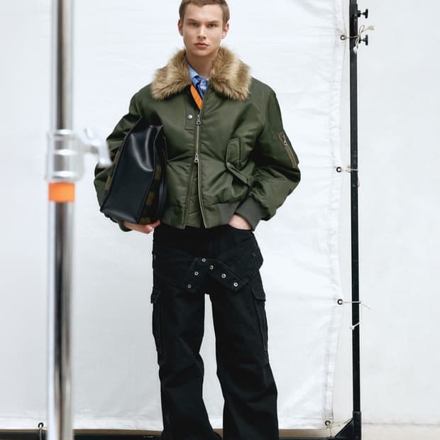 L사이즈)) 앤더슨벨 퍼카라 ma-1 봄버 팝니다